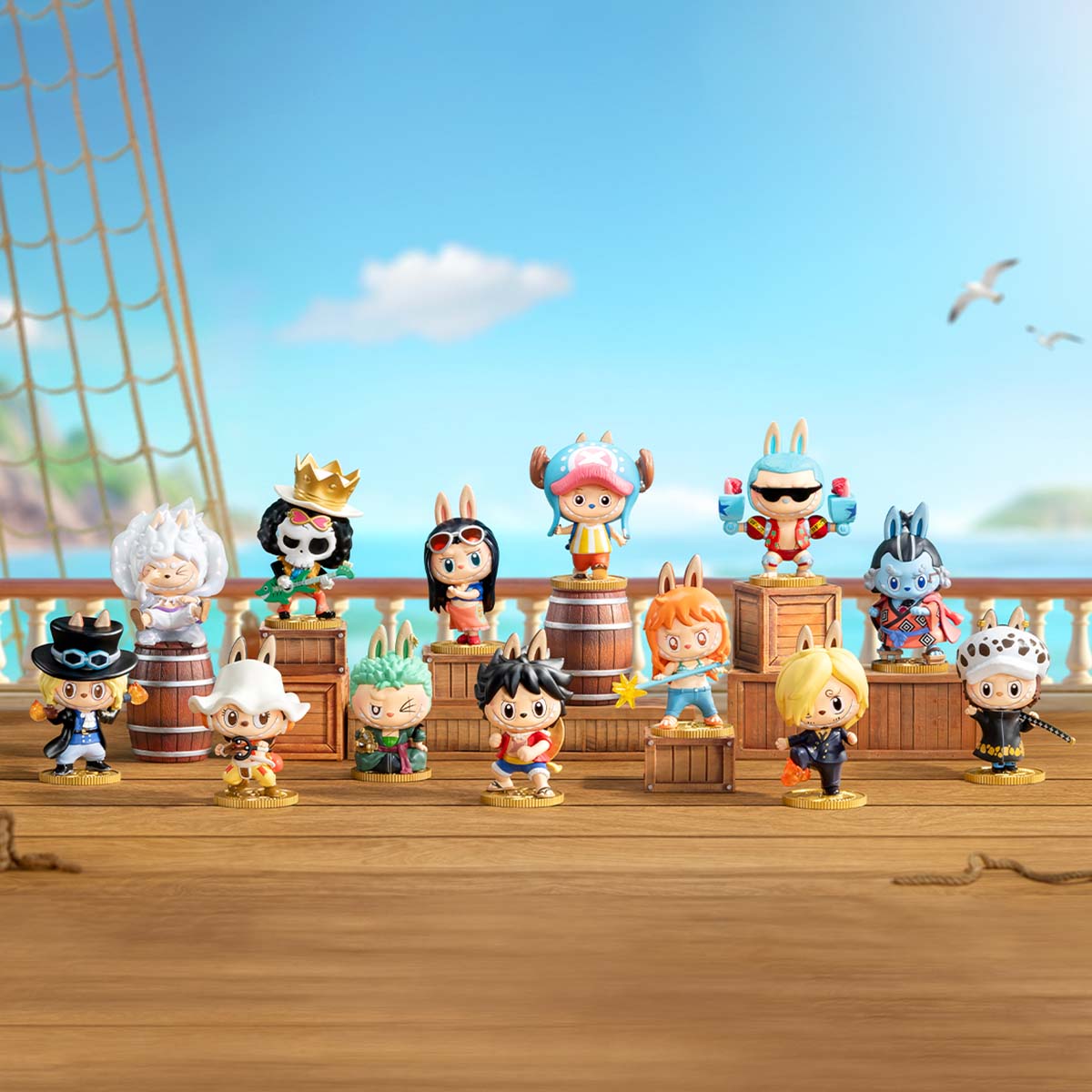 THE MONSTERS - One Piece Series Figures Blind Box