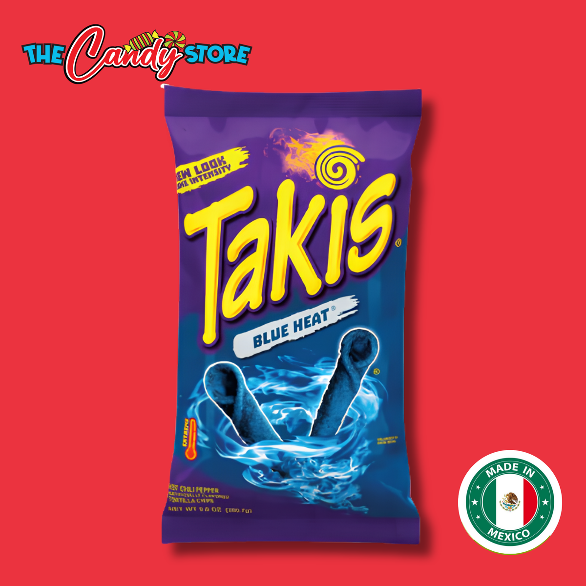 Takis Blue Heat Rolled Hot Tortilla Chips