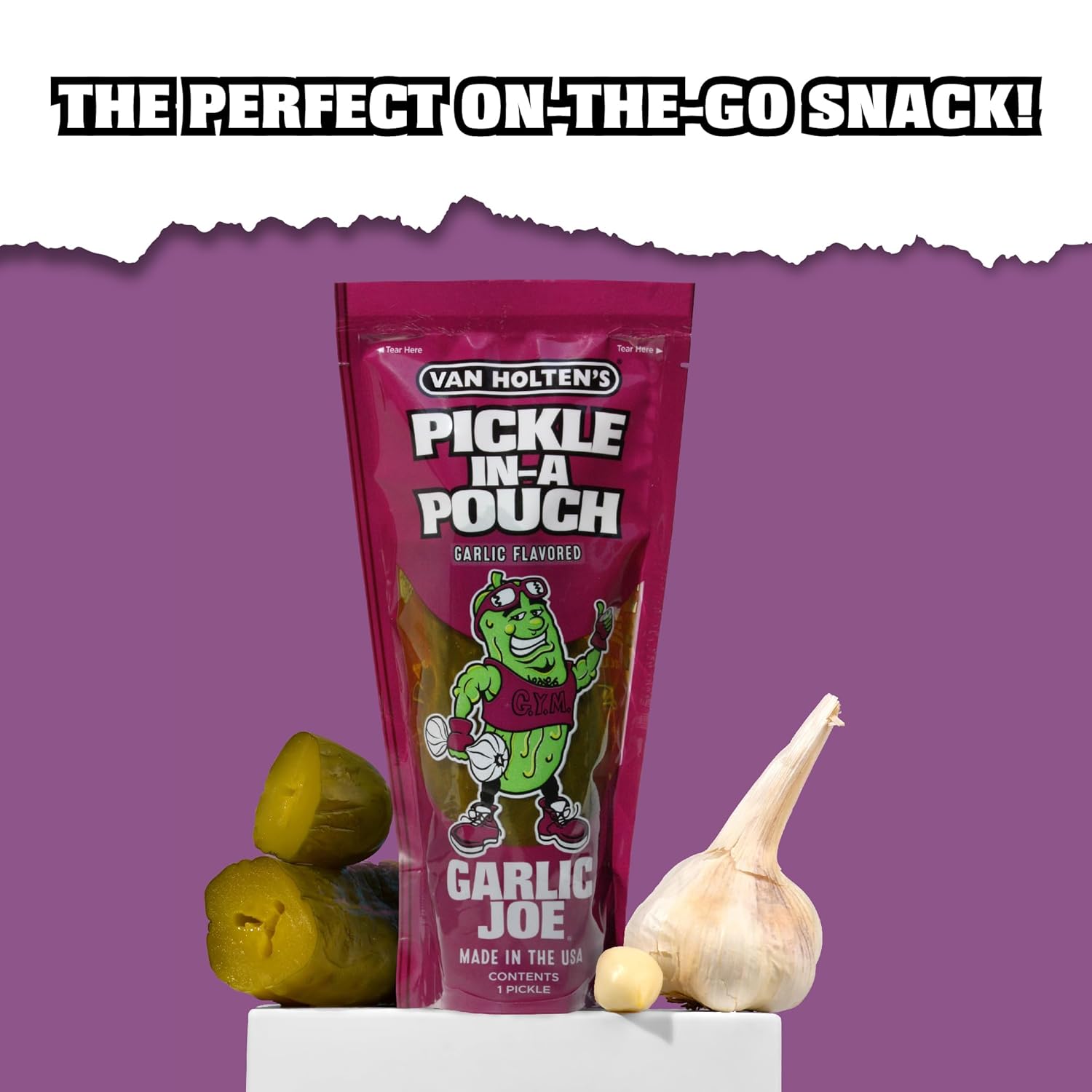 Van Holten's Garlic Joe Pickle-In-A-Pouch