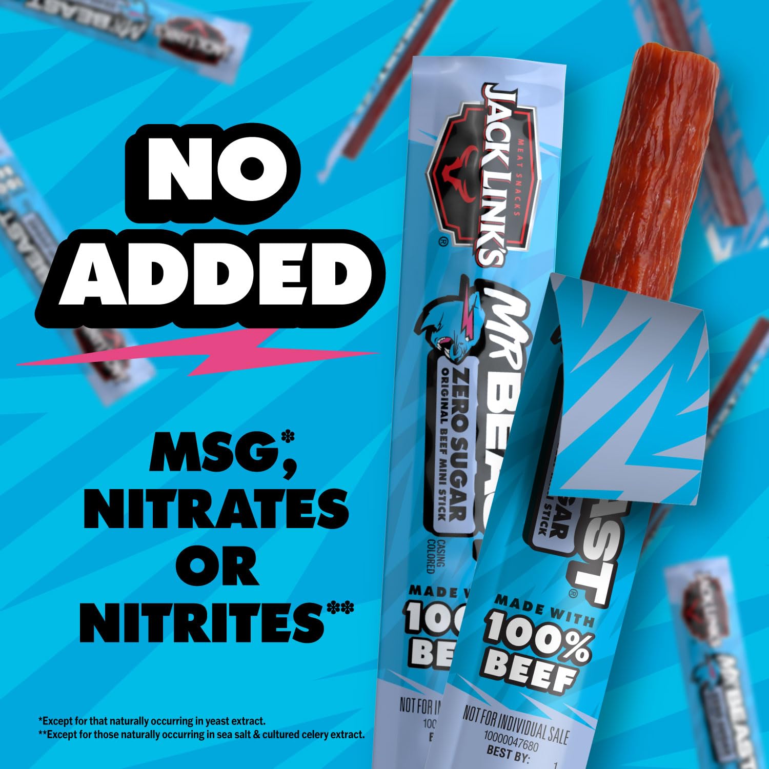 MrBeast x Jack Link’s Zero Sugar Mini Beef Stick