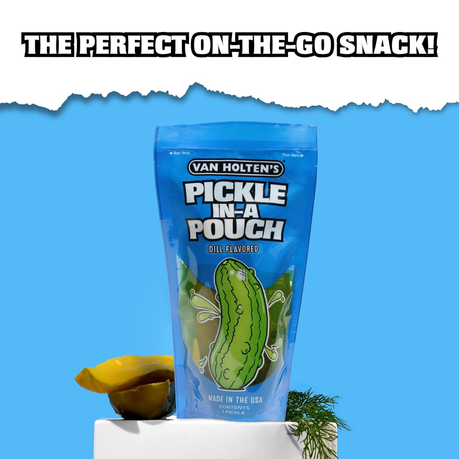 Van Holten's Jumbo Dill Pickle-In-A-Pouch