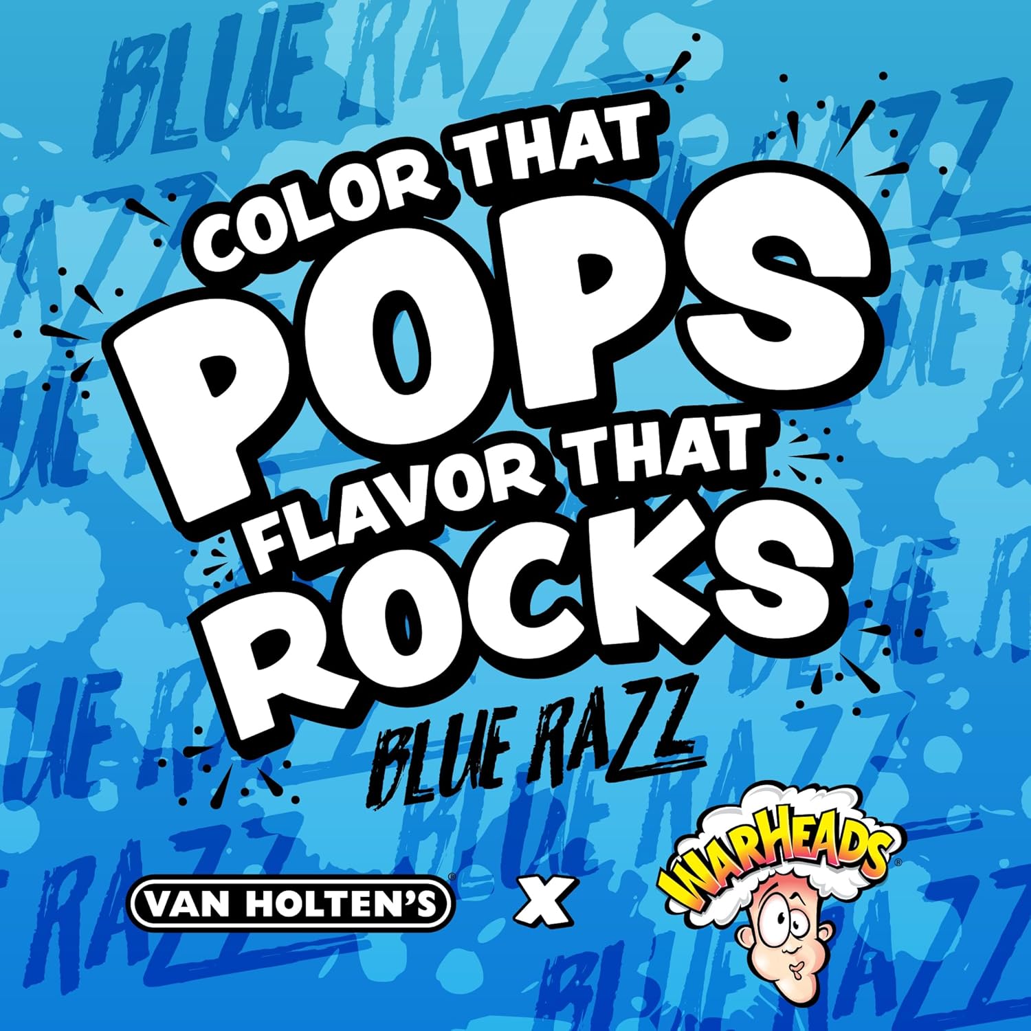 Van Holten's Pickle-In-A-Pouch Warheads Extreme Sour Blue Raspberry Snack