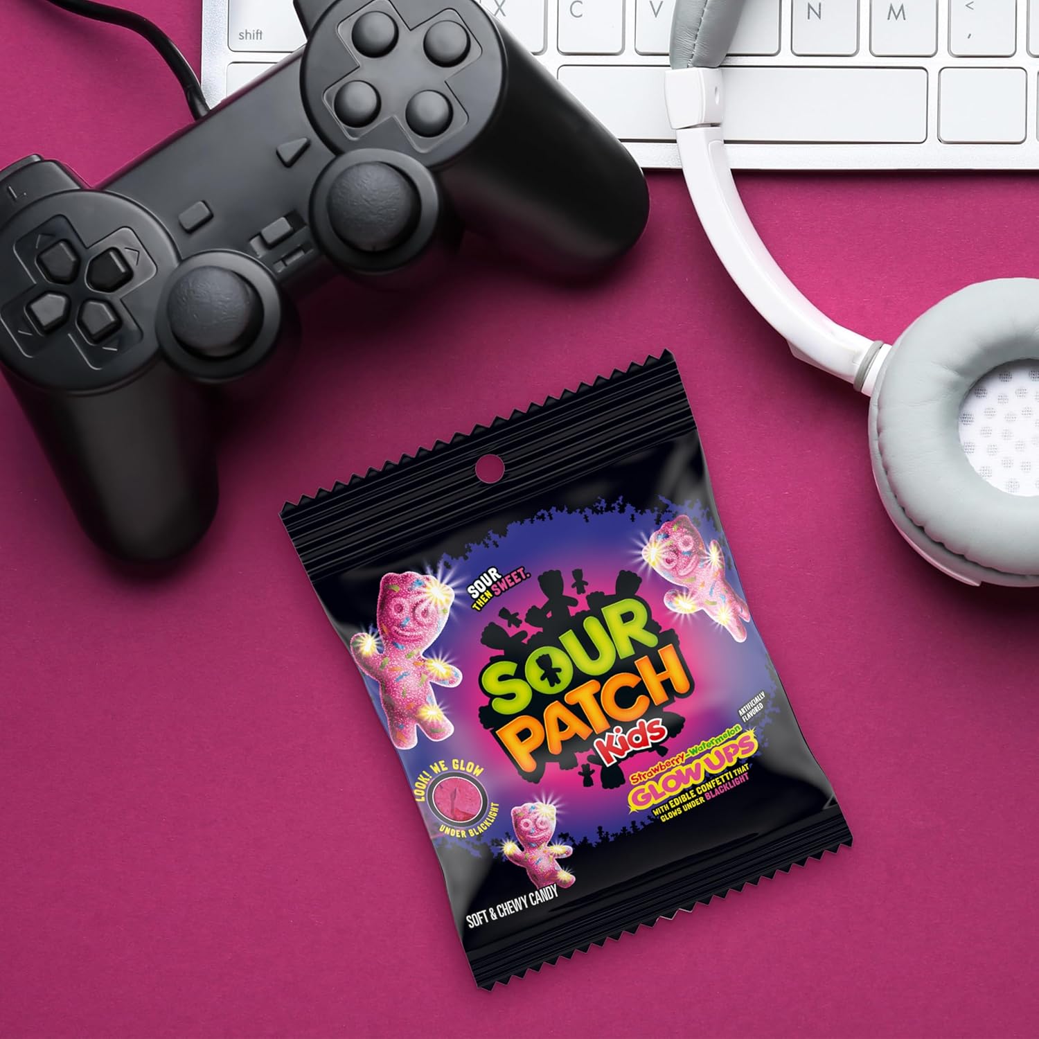 Sour Patch Kids Strawberry-Watermelon Glow Ups Sweet