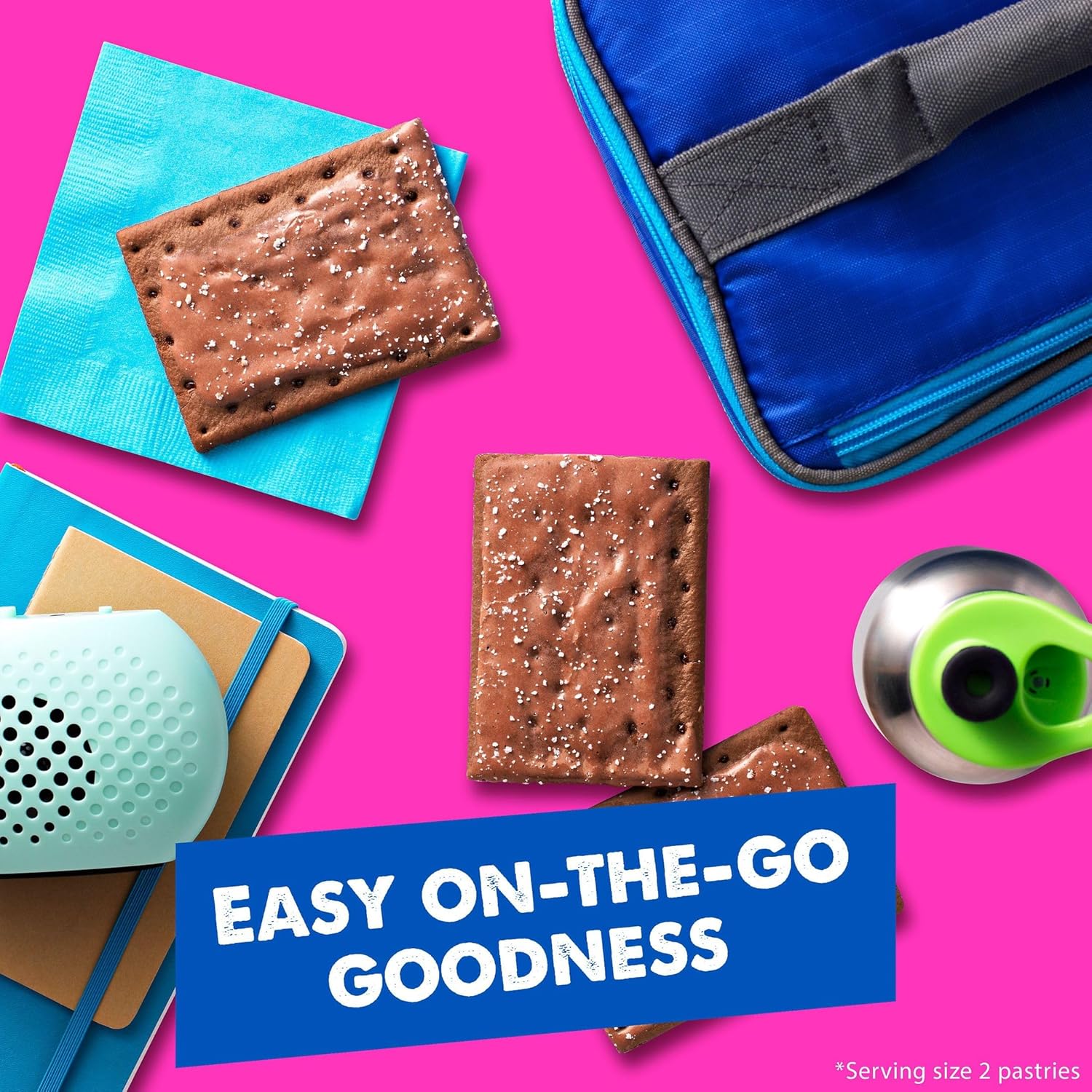 Pop Tarts Frosted Chocolate Fudge Toaster Pastries Box