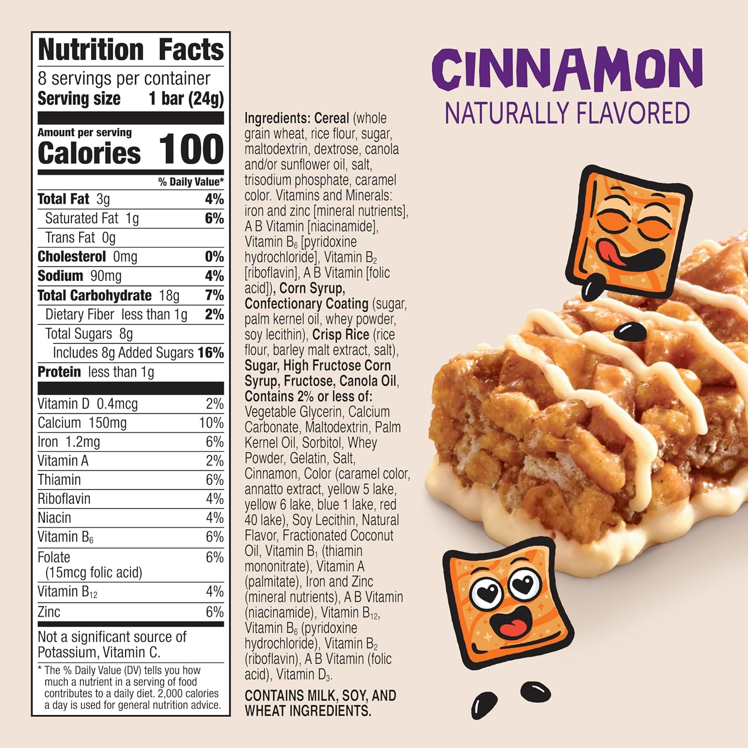 Cinnamon Toast Crunch Treat Bars
