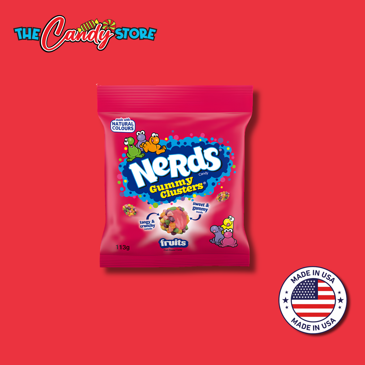 Nerds Gummy Cluster Rainbow Pack