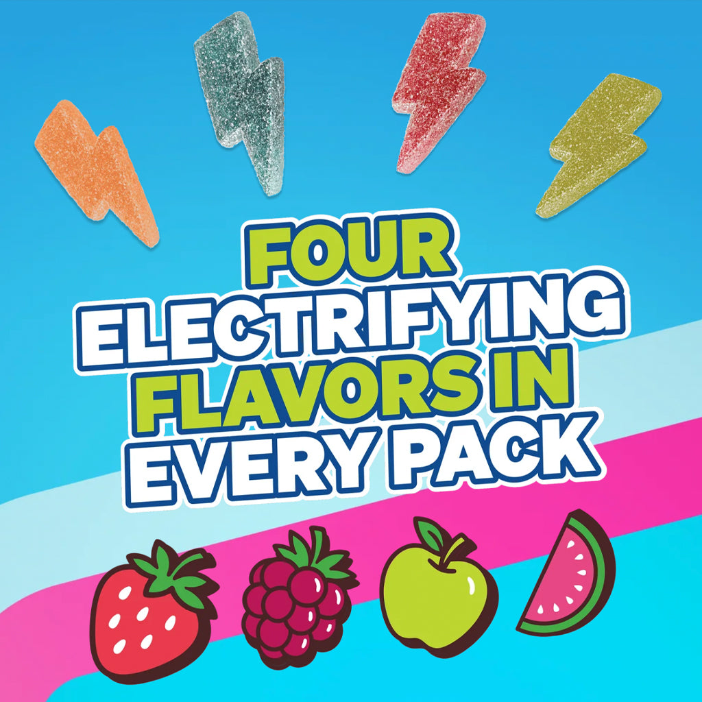 Feastables Assorted Sour Strikes Gummies