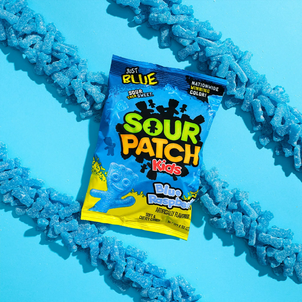 Sour Patch Kids Blue Raspberry Flavour Sweet