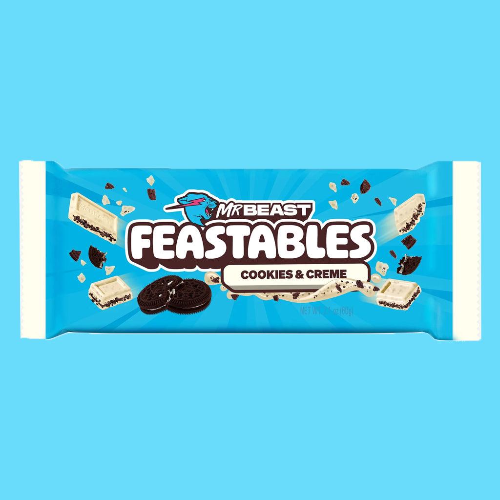Feastables Mr Beast Chocolate Bar, Cookies & Creme