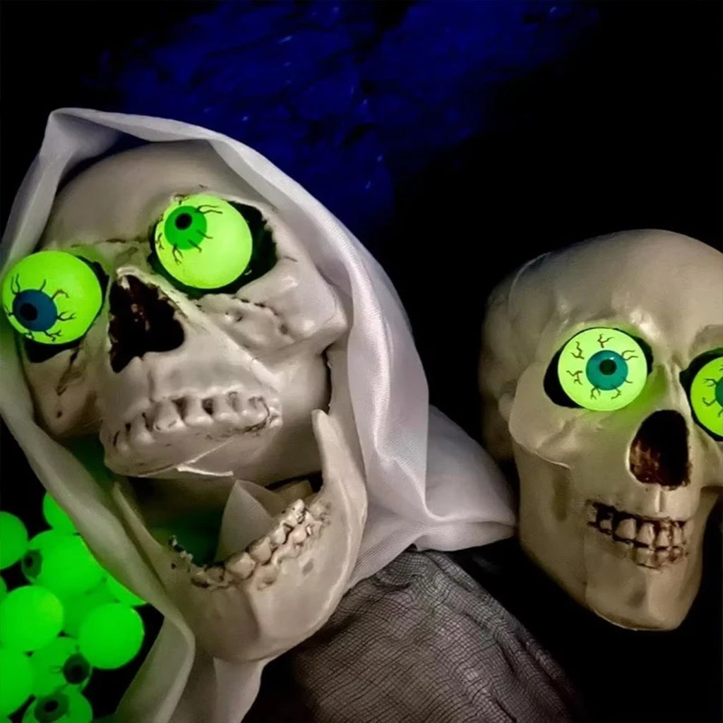 Spooky Glow In The Dark Elastic Eyeball