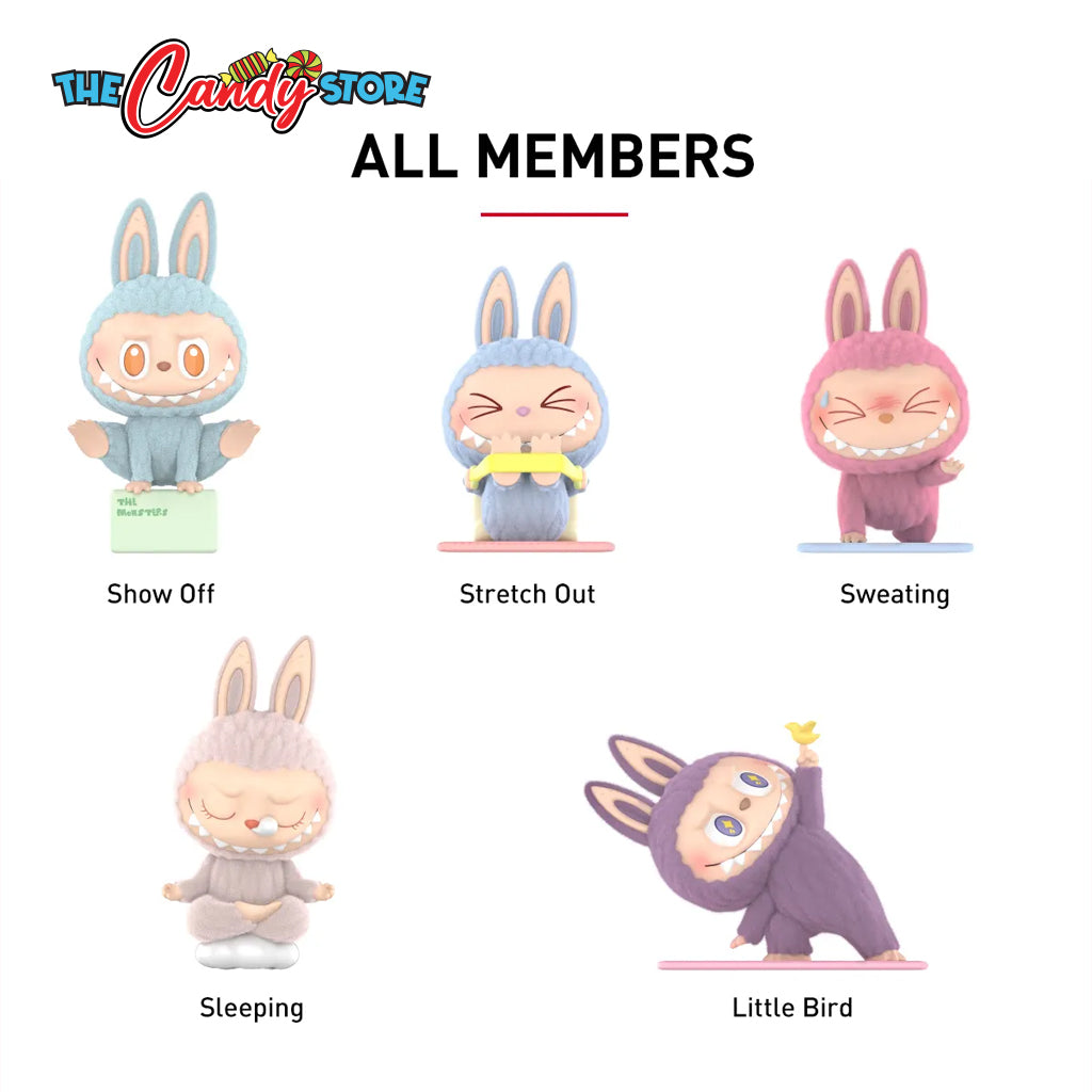 THE MONSTERS - Lazy Yoga Series Figures Blind Box