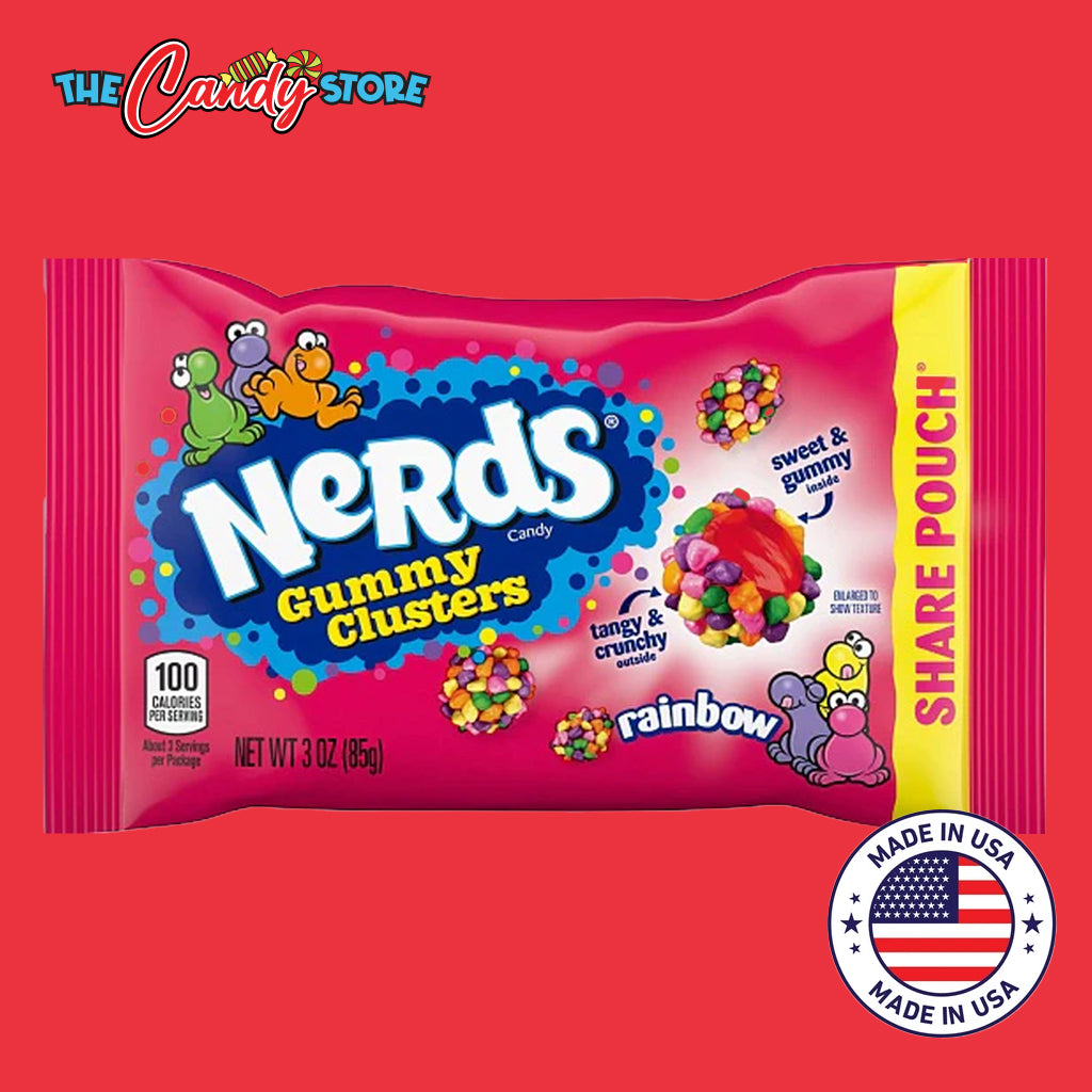 Nerds Fruits Rainbow Gummy Clusters Candy
