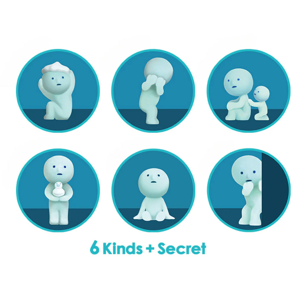 Smiski Bath Series Decorative Mini Figures Blind Box