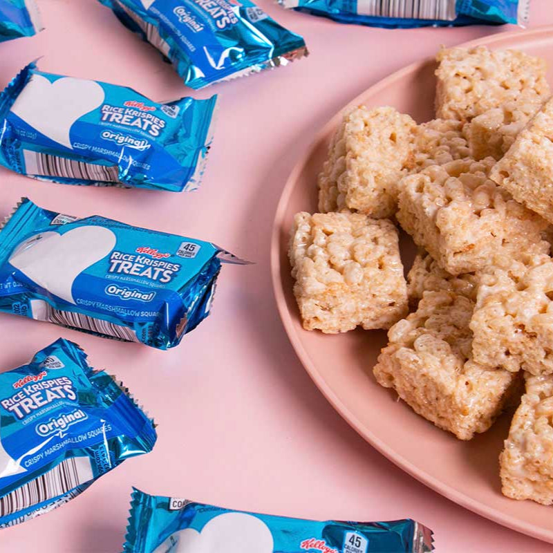 Kellogg's Rice Krispies Treats Mini Crispy Marshmallow Squares