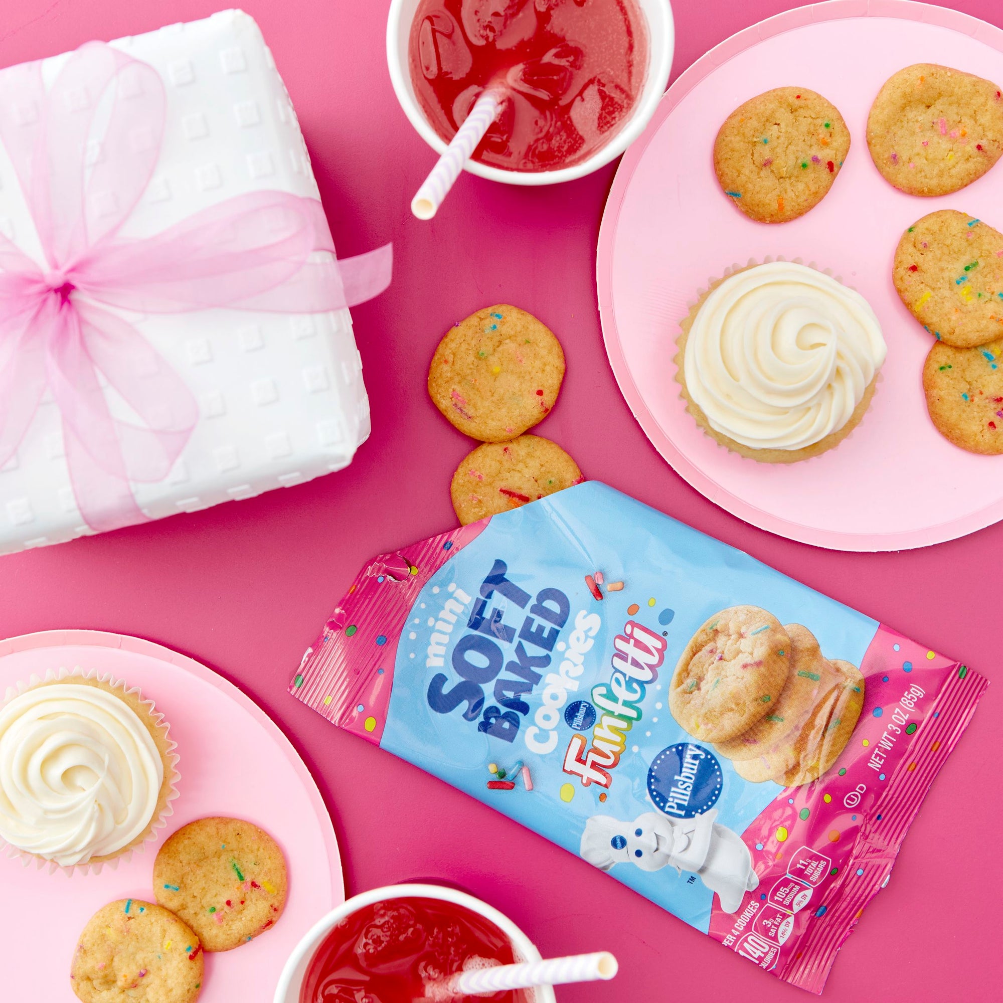 Pillsbury Funfetti Mini Soft Baked Cookies