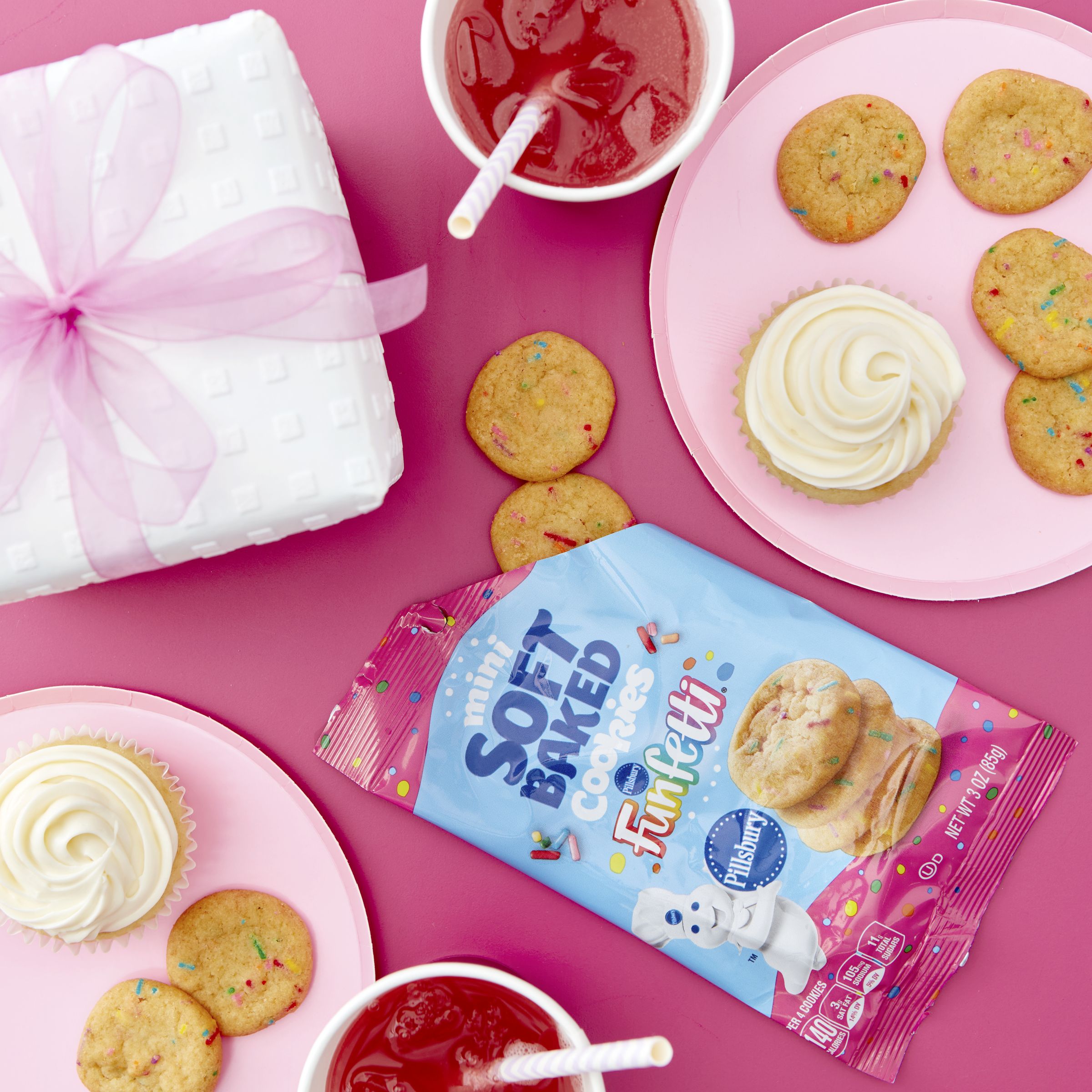 Pillsbury Funfetti Mini Soft Baked Cookies