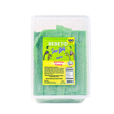 Bebeto 10g Sour Blast Apple (1.5kg Bag)