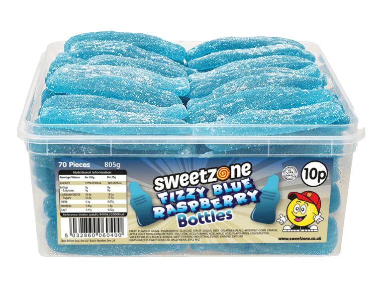 Blue Raspberry Bottles