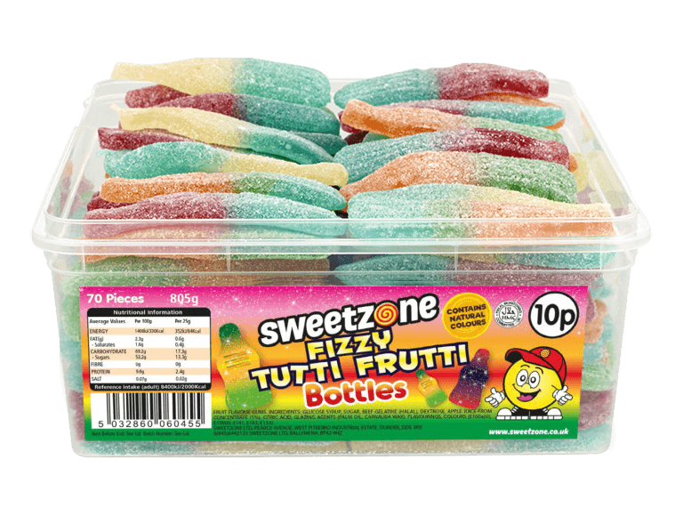 Fizzy Tutti Frutti Bottles
