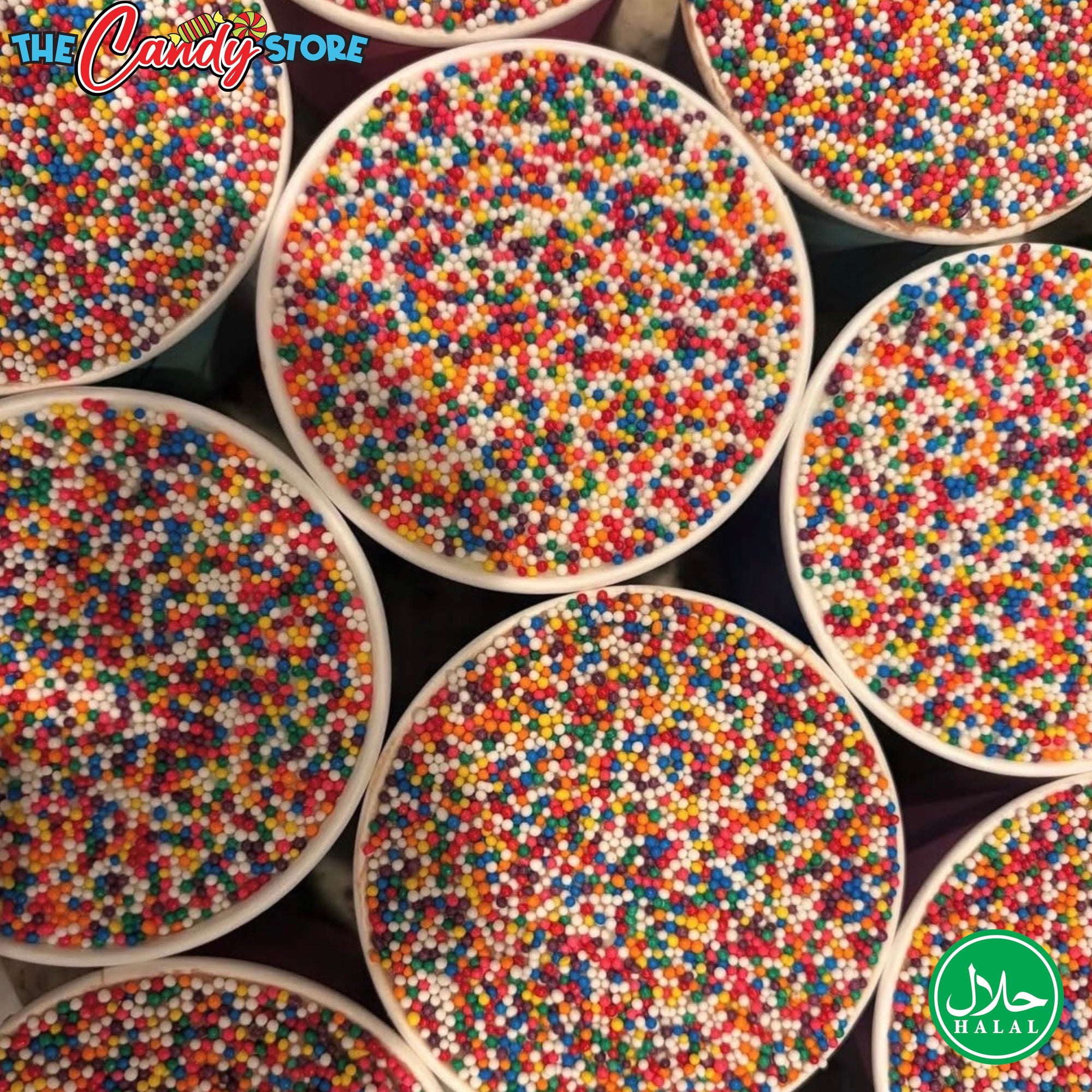 Halal Viral gourmet Dot Cake NYC
