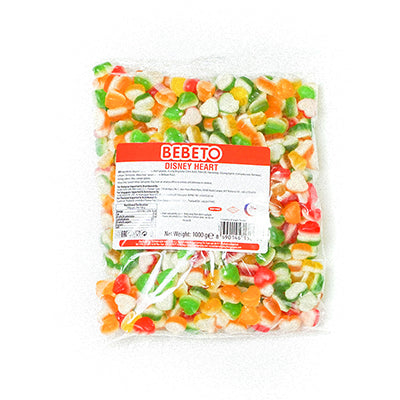 Bebeto 2.25g Disney Heart (1kg Bag)