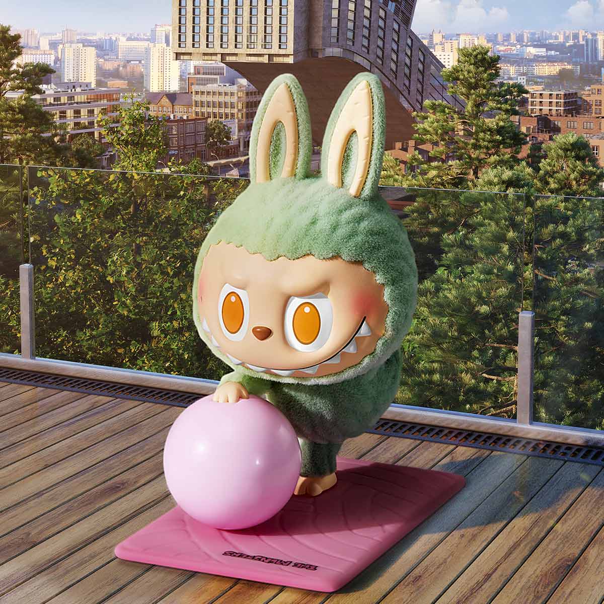 THE MONSTERS - Lazy Yoga Series Figures Blind Box