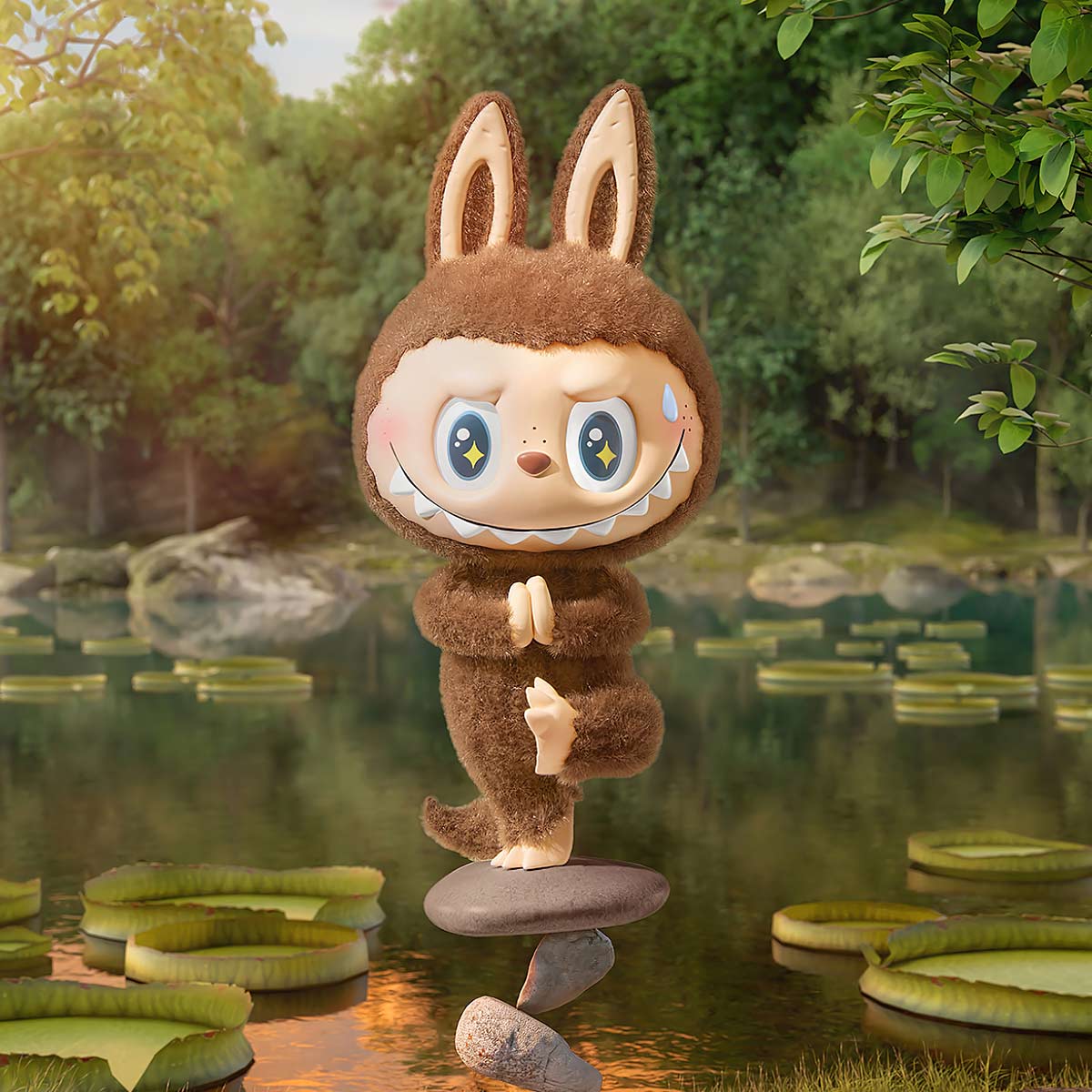THE MONSTERS - Lazy Yoga Series Figures Blind Box