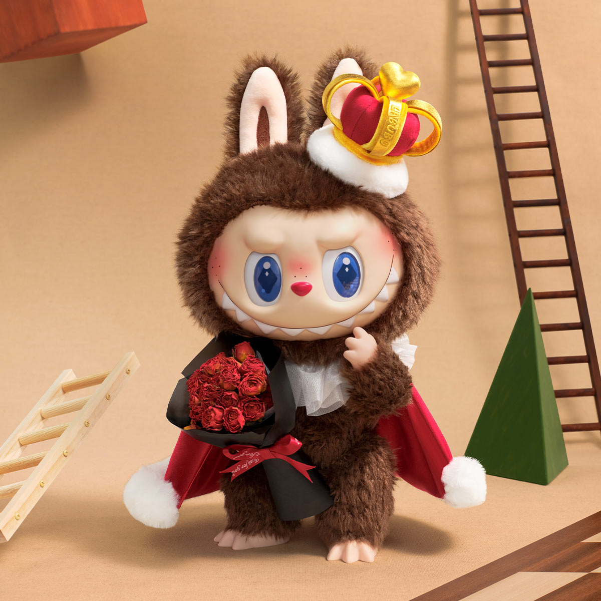 THE MONSTERS - Let's Checkmate Series Vinyl Plush Doll