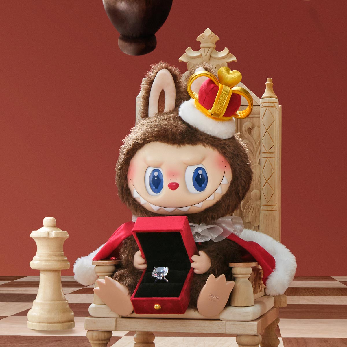 THE MONSTERS - Let's Checkmate Series Vinyl Plush Doll