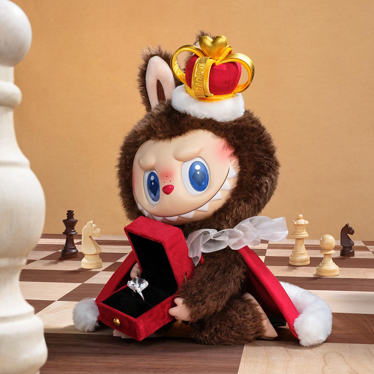 THE MONSTERS - Let's Checkmate Series Vinyl Plush Doll