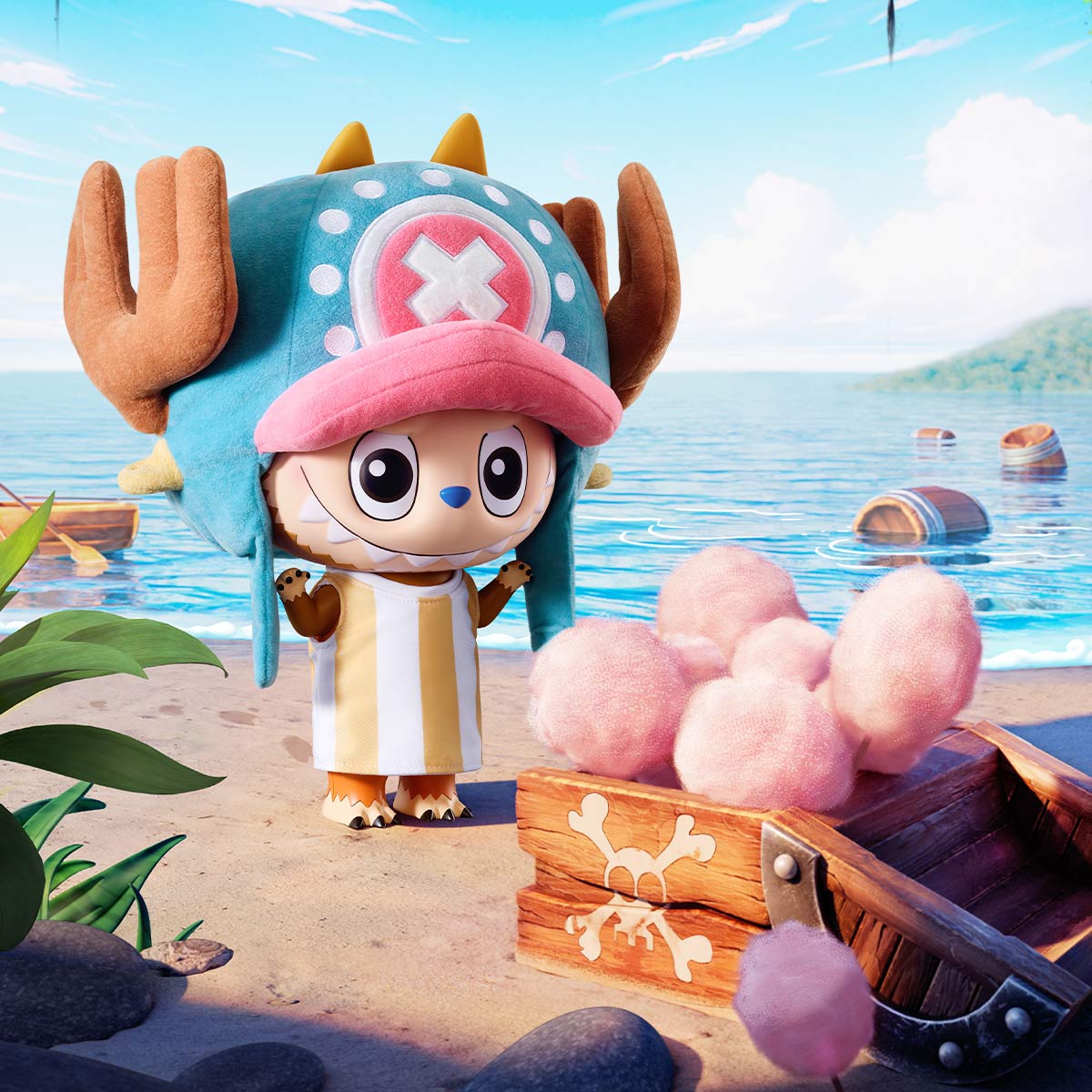 Mega Labubu 400% TONY TONY CHOPPER