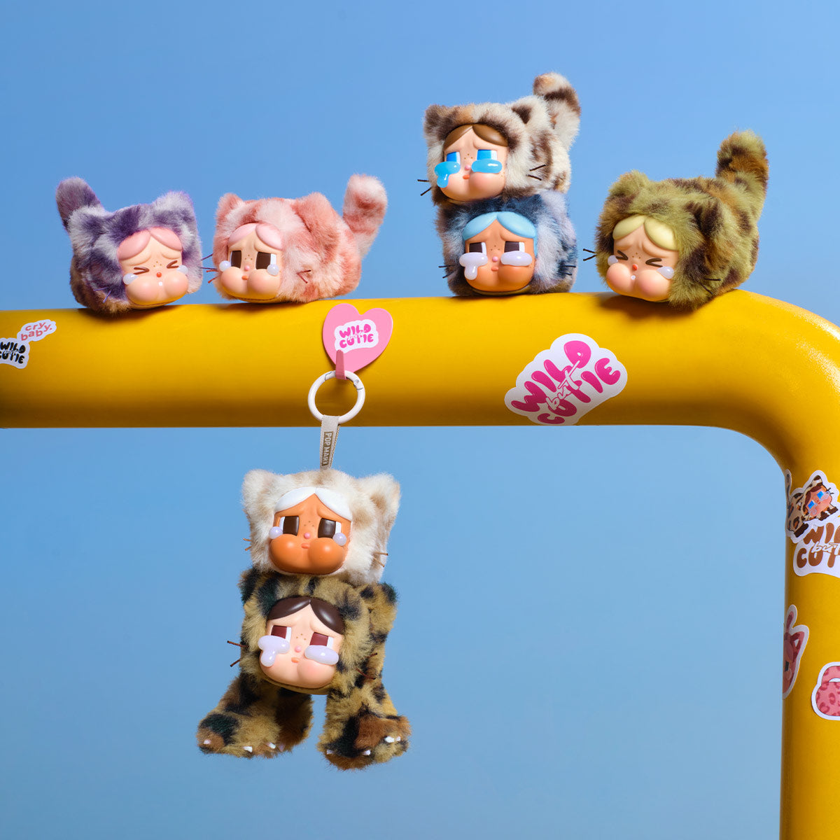 CRYBABY - Wild but Cutie Series Vinyl Plush Pendant Blind Box