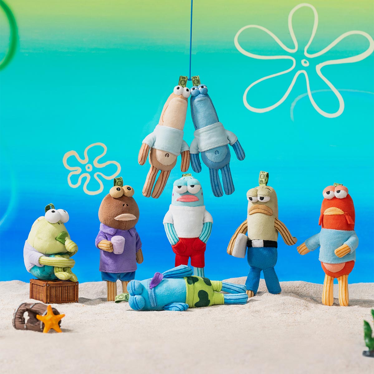 Spongebob Bikini Bottom Buddies - Whimsical Plush Blind Box