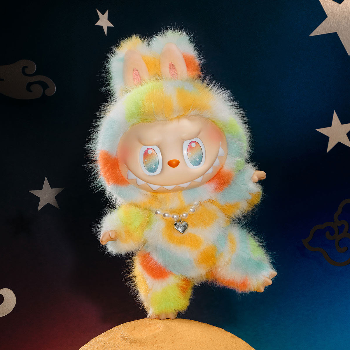 THE MONSTERS - Big into Energy Series ROCK THE UNIVERSE Vinyl Plush Doll