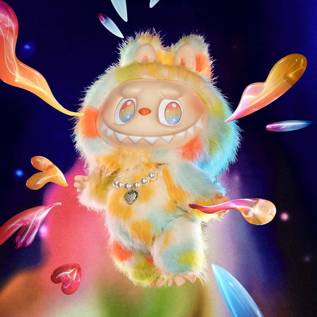 THE MONSTERS - Big into Energy Series ROCK THE UNIVERSE Vinyl Plush Doll
