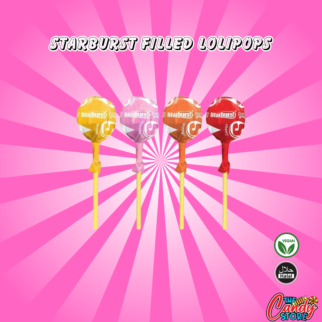 Original’s Starburst filled lolipop - 24g - Imported from the US by TCS