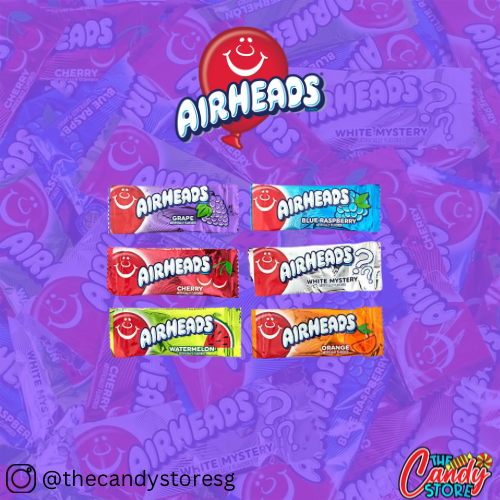 Airheads Bars - Vegan - Halal - US imported by The Candy Store