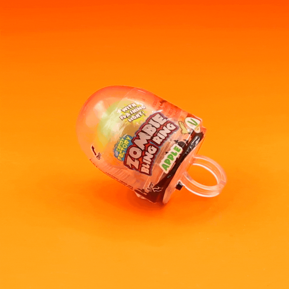 Crazy Candy Factory Zombie Bling Lollipop Ring