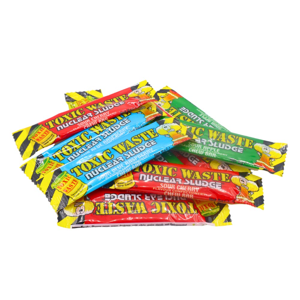 Toxic Waste Nuclear Sludge Mini Chew Bars Pack