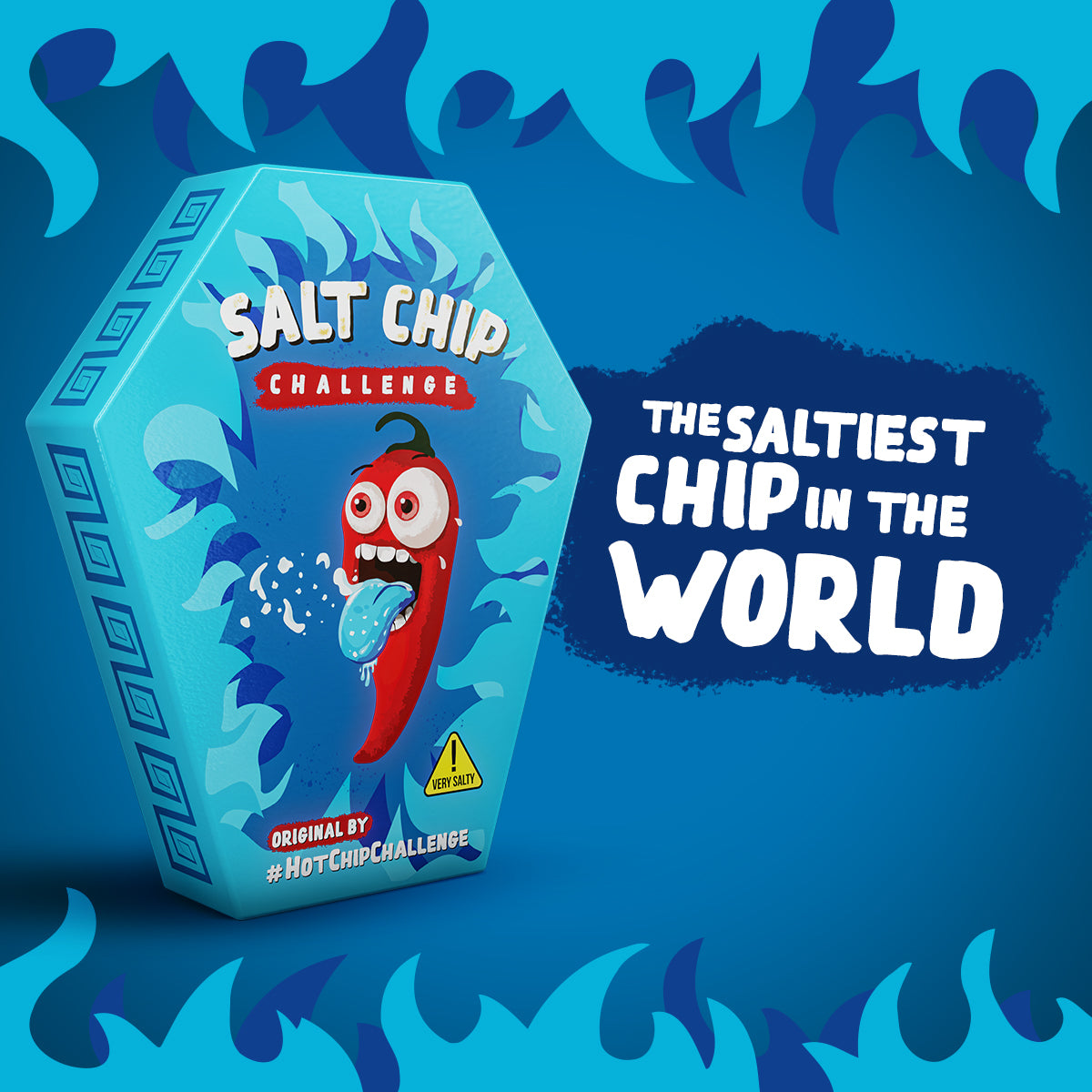 Hot Salt Chip Challenge [Warning!]