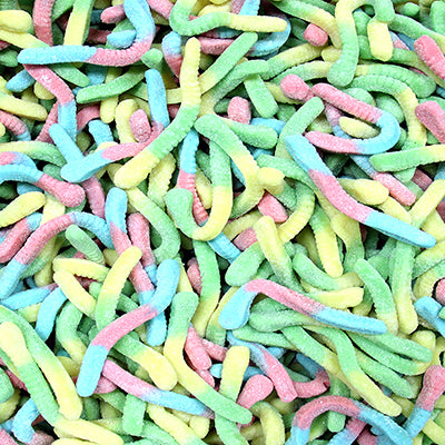 Bebeto 5g Sour Worms (1kg Bag)