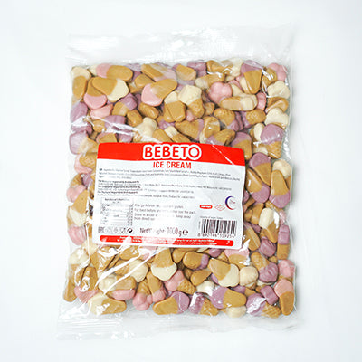 Bebeto 5g Ice Cream (1kg Bag)