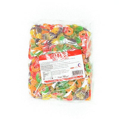Bebeto 5g Sour Dummies (1kg Bag)