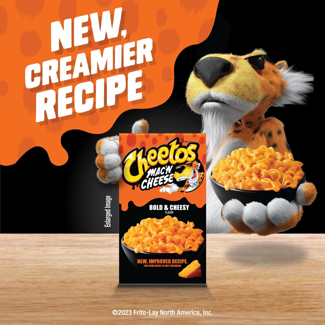 Cheetos Bold & Cheesy Mac’ N Cheese Snack