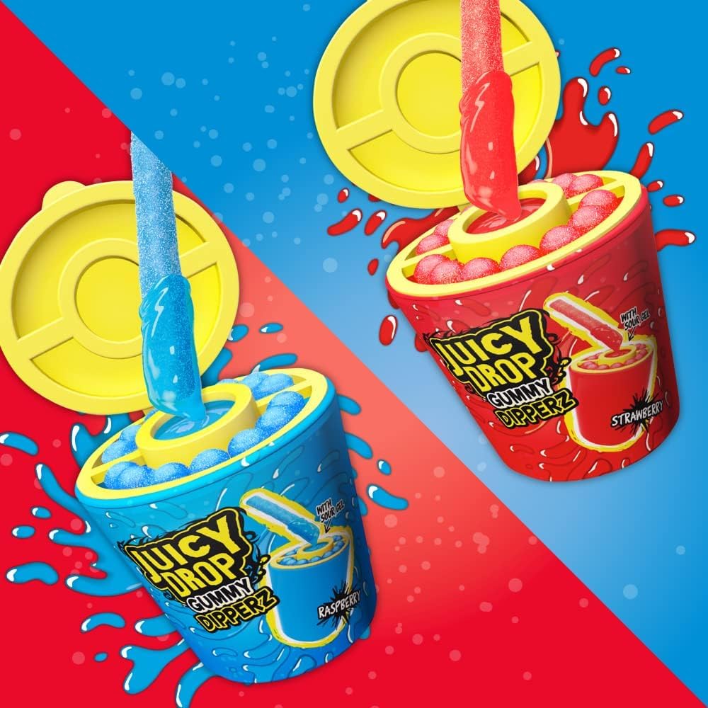 Juicy Drop Gummy Dipperz Candy