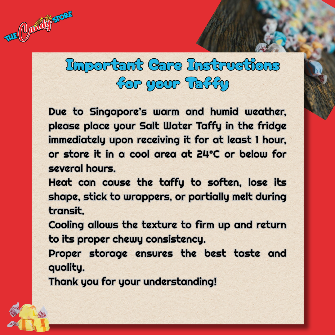 Viral Salt Water Taffy (50+ flavours)