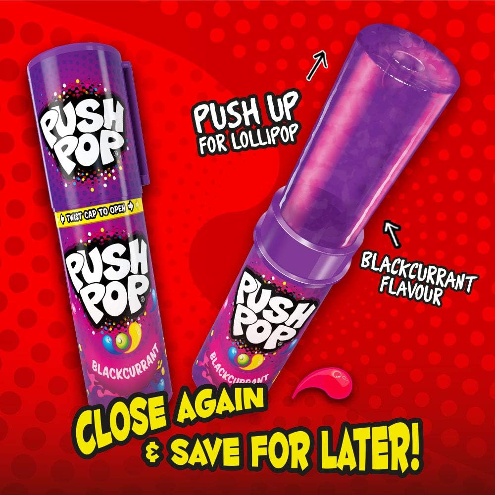 Push Pop Variety Lollipop Candy