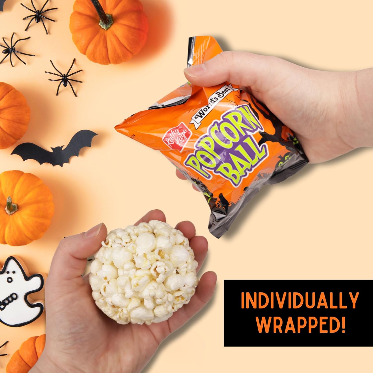 Kathy Kaye Halloween Popcorn Balls