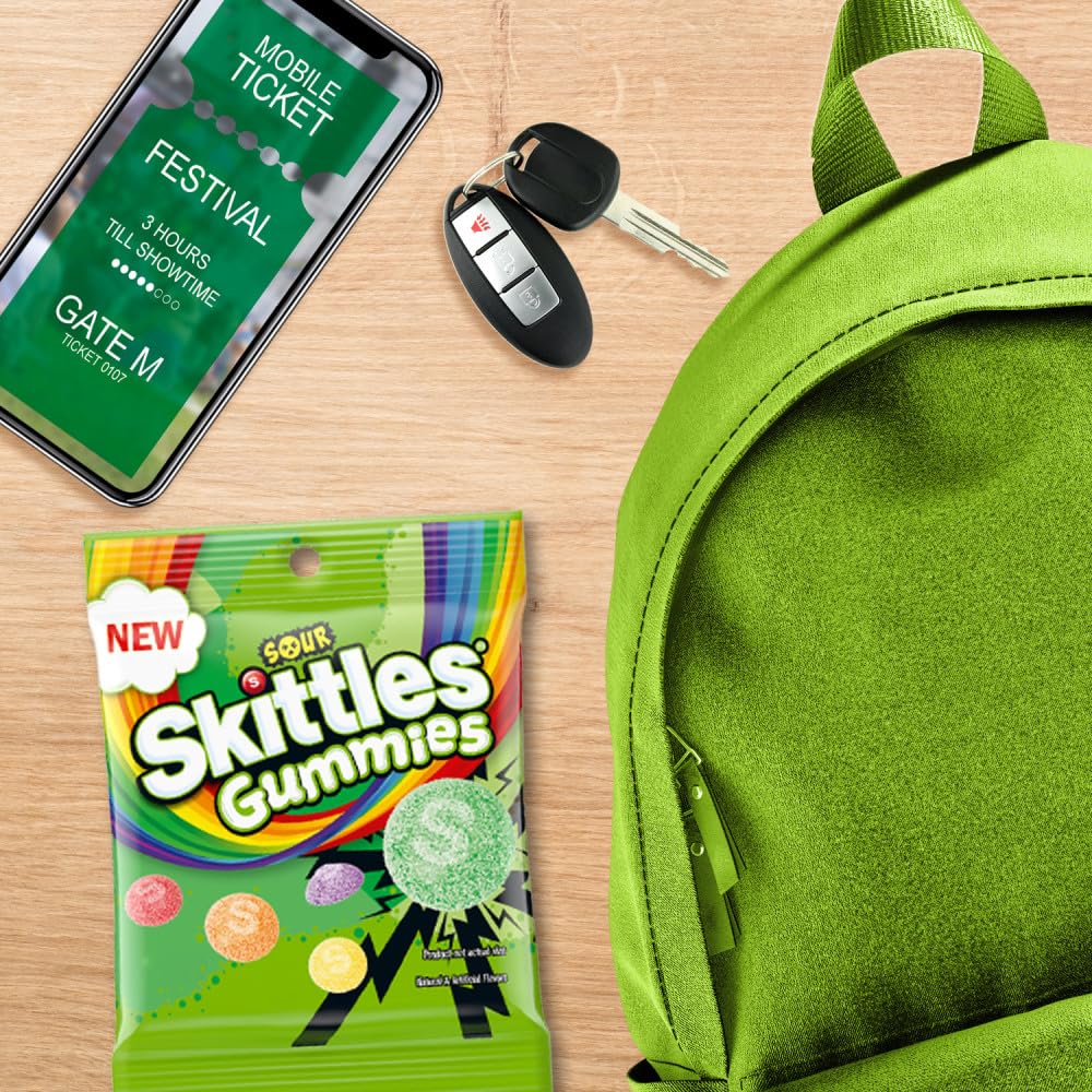 Skittles Assorted Sour Gummies Candy