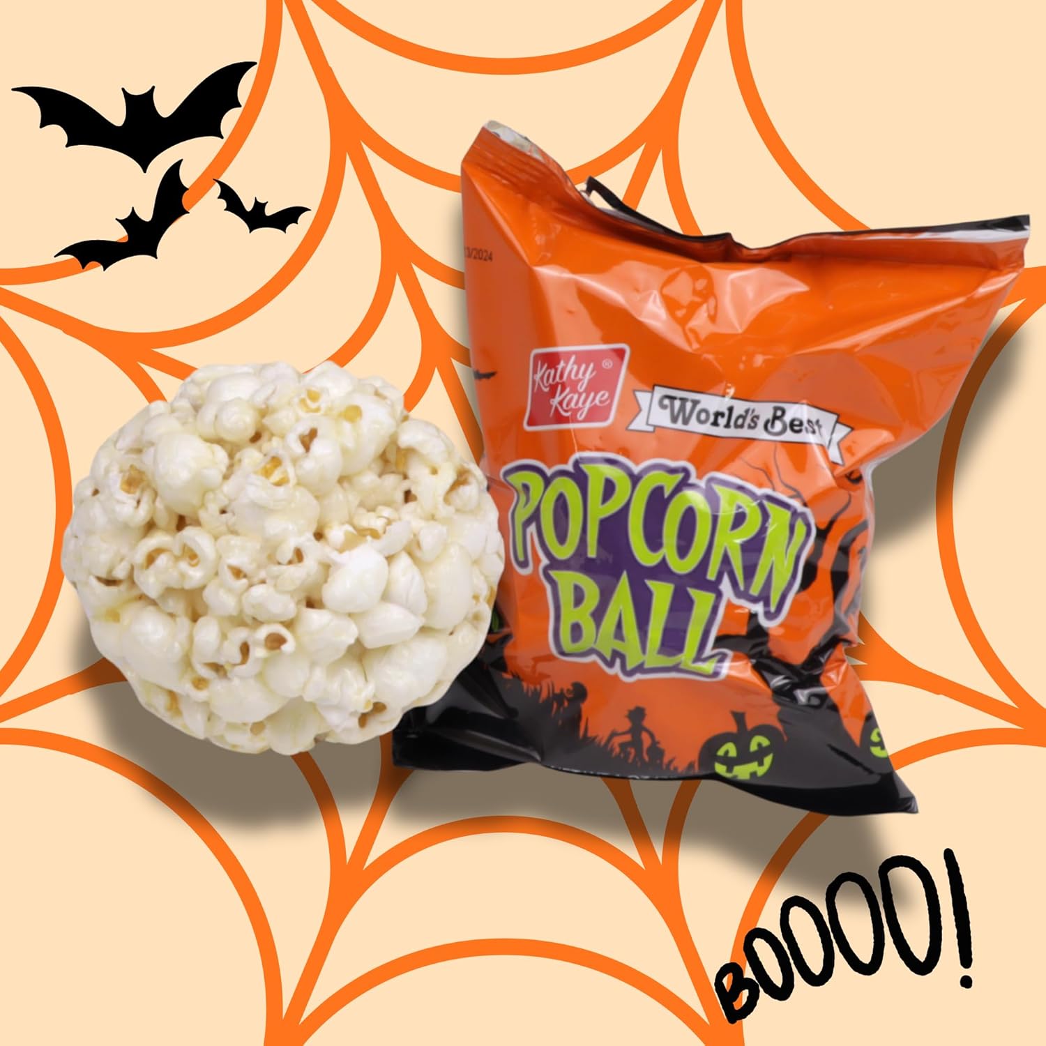 Kathy Kaye Halloween Popcorn Balls
